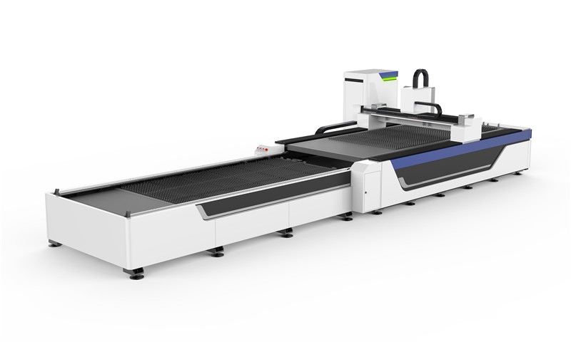 Exchange table fiber laser cutting machine