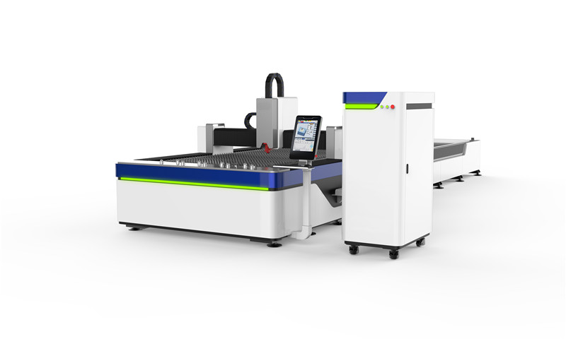 Exchange table fiber laser cutting machine