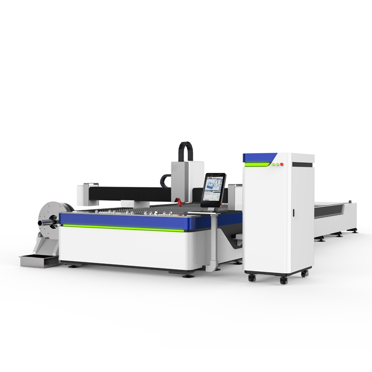 Single Table Metal Sheet And Tube Fiber Laser Cutting Machine