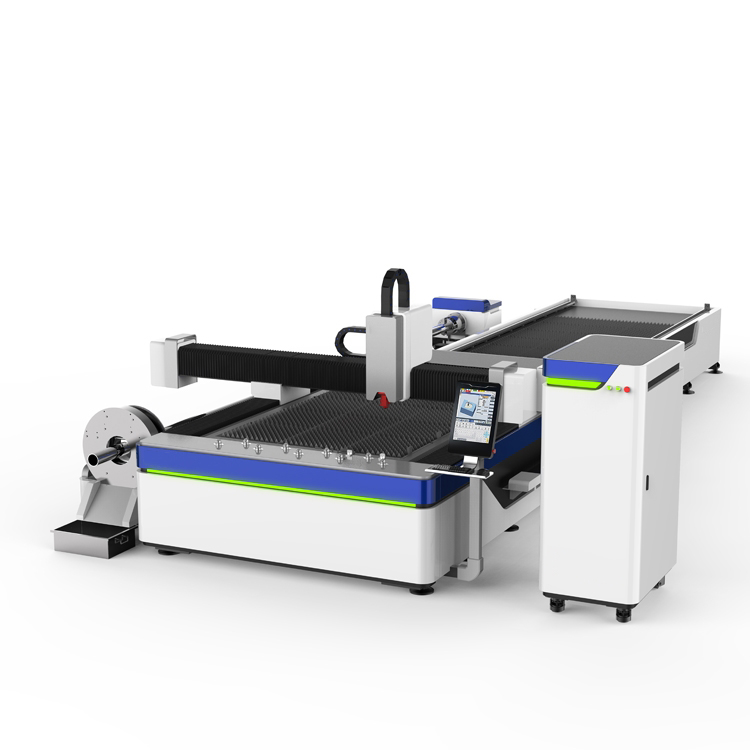 Exchange Table Metal Sheet And Tube Fiber Laser Cutting Machine