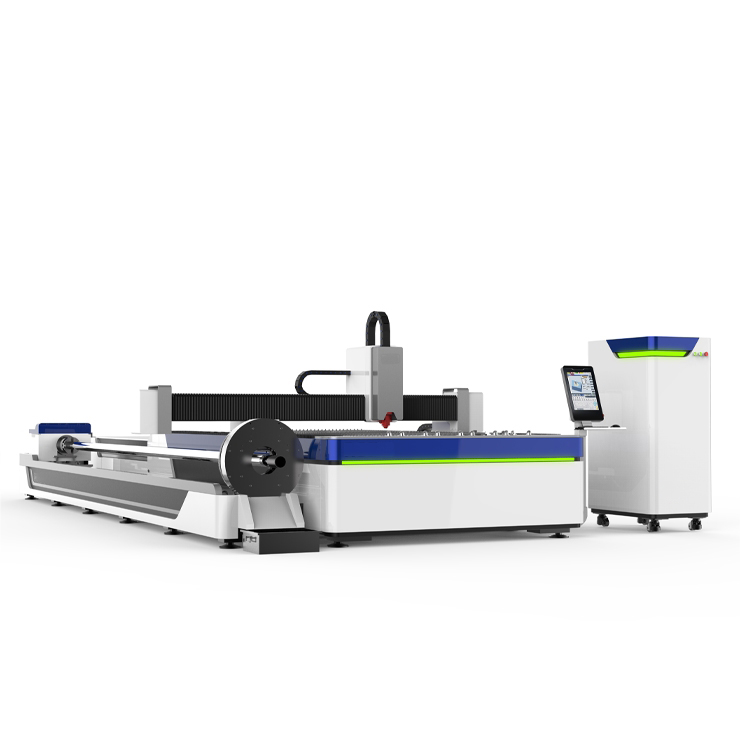 Exchange Table Metal Sheet And Tube Fiber Laser Cutting Machine