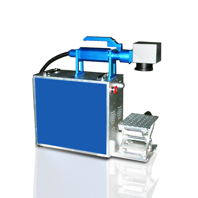 HT-20w 30w 50w 100w Handheld Shape Fiber Laser Marking Machine