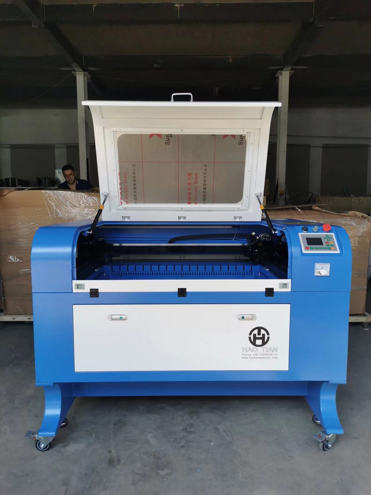 HT-690 CO2 laser engraving and cutting machine